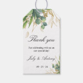 Wild Green Merci Feuille Favoriser les étiquettes  (Devant)