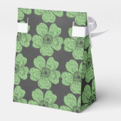 Wild Green Rozen Chalkboard Bedankdoosjes (Achterkant)