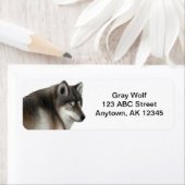 Wild Grey Wolf Etiket (Insitu)