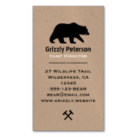 Wild Grizzly Beer Silhouet | Natuur Wildlife