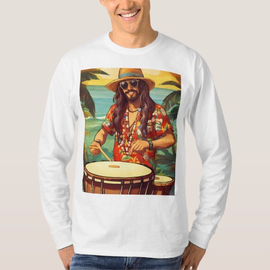 Wild Hair, Wild Mind T-shirt (Voorkant)