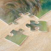 Wild Hare Exuberance Pastel Art Legpuzzel (Zijkant)