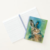 Wild Hare Exuberance Pastel Art