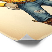 Wild Hare kauwtabak Ad Poster (Hoek)