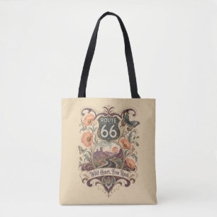 Wild Hart Woestijn Snelweg Carryall Draagtas