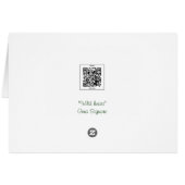 Wild hart, zonnebloempitekaart, liefde, bruiloft (Achterkant Horizontaal)