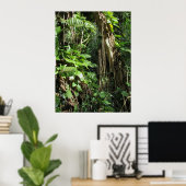 Wild Hawaiian Philodendrons Poster (Thuiskantoor)