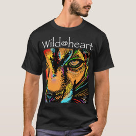 Wild@heart leeuwenregenboogdieren t-shirt