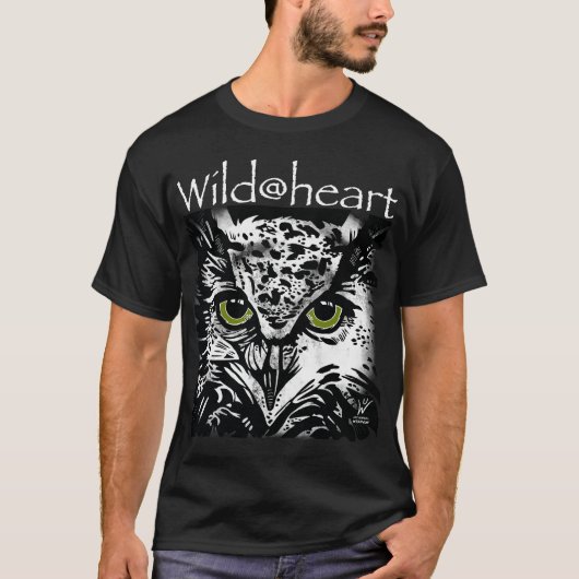Wild@heart uildieren t-shirt (Voorkant)
