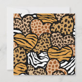 Wild hearts Bruids Douche uitnodiging (Achterkant)