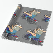 Wild Hog Cadeaupapier (Uitgerold)