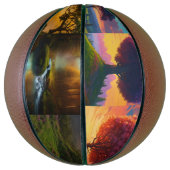 "Wild Hoops: Natuur-geïnspireerd basketbal voor Ou (Verticaal)