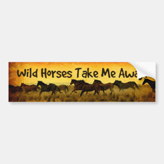 Wild Horse Bumpersticker