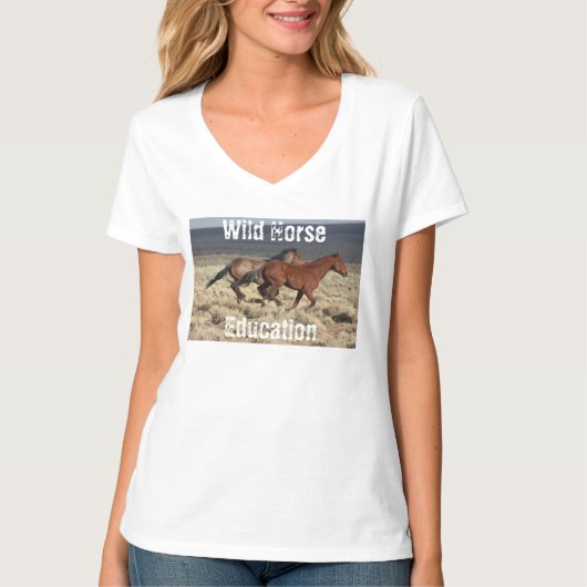 Wild Horse Education WHE T-shirt (Voorkant)