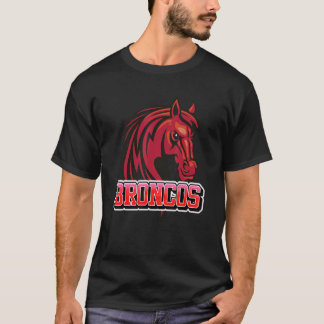 Wild Horse Fan Animal Wildlife Team Supporter T-shirt