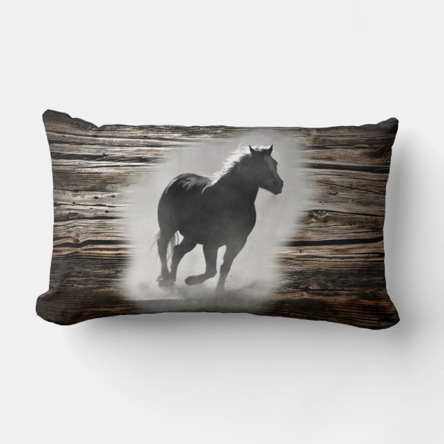 Wild Horse Galloping Kussen (Voorkant)
