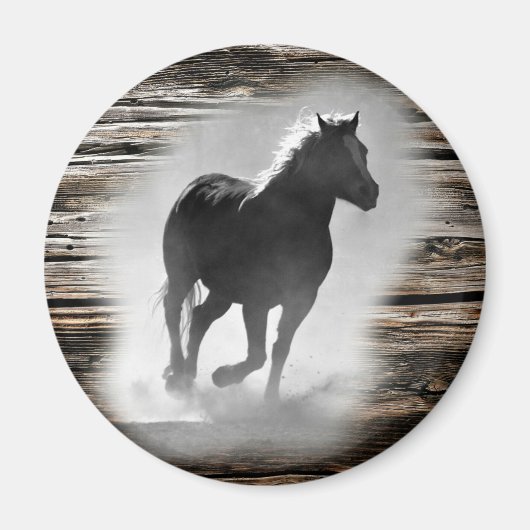 Wild Horse Galloping Magneet (Voorkant)