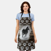 Wild Horse Galloping Schort (Gedragen)