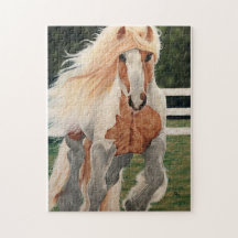 "Wild Horse" Jigzaag Puzzle