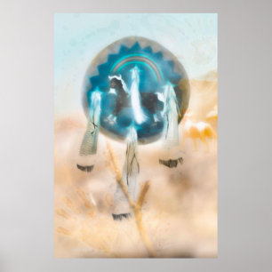 WILD HORSE NATION "COMANCHE STRONG" POSTER