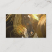 Wild Horse Photo Visitekaartje (Achterkant)