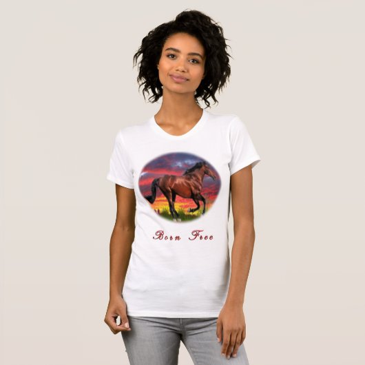 Wild Horse T-Shirt (Voorkant volledig)