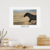  WILD-HORSE VAN UTAFOTOGRAAF POSTER (Keuken)