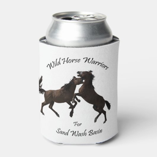 Wild Horse Warriors Blikjeskoeler (Blikje Voorkant)