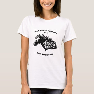 Wild Horse Warriors voor Sand Wash Basin T-shirt
