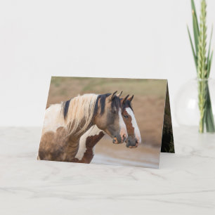 Wild Horse Wenskaart - Painted Friends Kaart