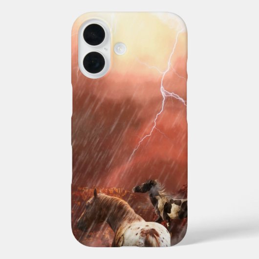 WILD HORSES DESERT STORM Case-Mate iPhone CASE (Achterkant)