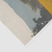 Wild horses field of sunflowers tissuepapier (Detail)