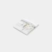 Wild Horses Galloping op het strand Post-it Notes (Schuin)