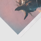 Wild horses Post apocalyptic futuristic V2 Tissuepapier (Detail)