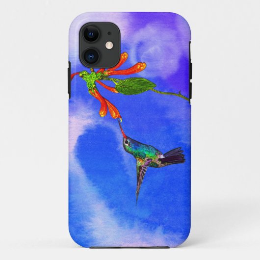Wild Hummingbird Bird's Art Series Case-Mate iPhone Case (Achterkant)
