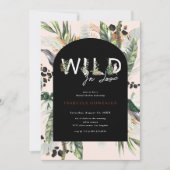 Wild in de liefde | Oerwoud Vrijgezellenfeest Kaart (Voorkant)