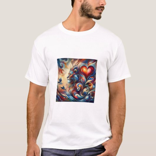 Wild in Heart T-shirt (Voorkant)