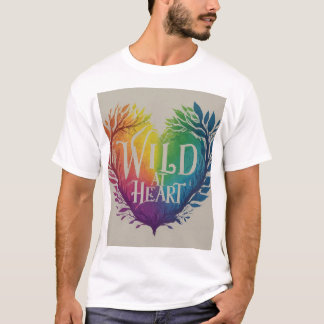 Wild in het hart t-shirt