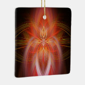 Wild Iris Keramisch Ornament (Rechts)