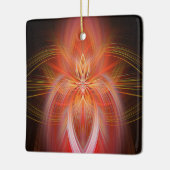 Wild Iris Keramisch Ornament (Links)