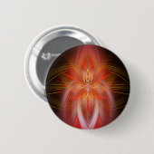 Wild Iris Ronde Button 5,7 Cm (Voorkant /achterkant)