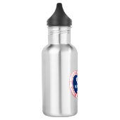 Wild Iris tijdens het beklimmen Carabiner Waterfles (Links)