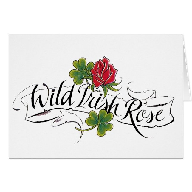 Wild Irish Roos (Voorkant Horizontaal)