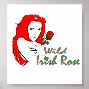 Wild Irish Roos Poster