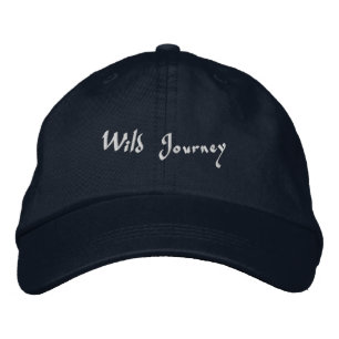 Wild Journey Text Avontuur Inspiratie Hoofddeksel Geborduurde Pet