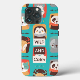 Wild & kalm iPhone 13 pro hoesje