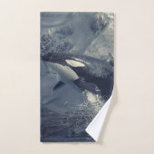 Wild Killer Whale Jumping Bad Handdoek (Handdoek)