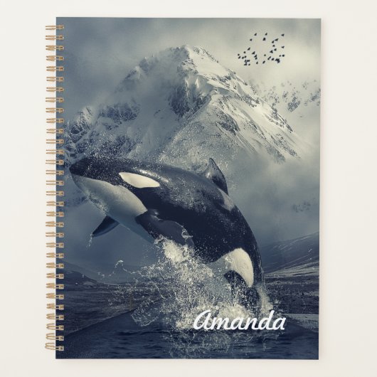 Wild Killer Whale Jumping Planner (Voorkant)