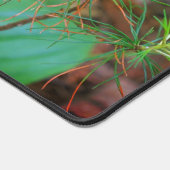 Wild Lady Slipper Orchid Evergreens gepersonalisee Bureaumat (Hoek)