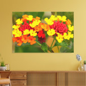 WILD LANTANA 32x48 Canvas Afdruk (Insitu (Woonkamer))